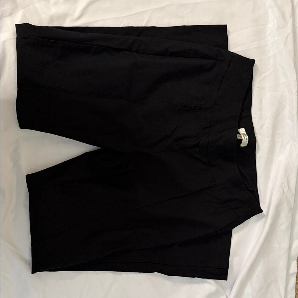 Essentials Sioni Women's Black Skinny Ponte Pants  - size M